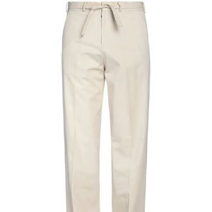RRP€475 ROBERTO CAVALLI Chino Trousers Size S Belted Flat Front Made in Italy
